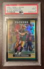 2006 Topps Chrome #14 Aaron Rodgers Black Refractor /199 PSA 9 Mint 2nd Year