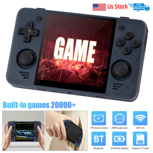 Powkiddy RGB30 Handheld Retro Game Console Buit in 20000+ Games 16GB +128GB Gift