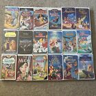 New ListingWalt Disney VHS movies LOT of 18, clamshell cases / Masterpiece / Vintage