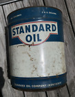 Vintage Standard Oil Company 5 Gal. Oil Can / Gas Can