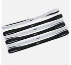 NEW! Nike Unisex Jacquard Swoosh Sport 6 Pack Headbands-Black/White/Grey