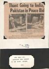 Syed Amjad Ali Autographed Sheet Pakistani Civil Servant / Ambassador D.97