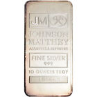 10 oz JM Silver Bar - Johnson Matthey .999 Fine Secondary Market