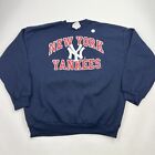 NWT Vintage New York Yankees Crewneck Sweatshirt Size 2XL Tultex 90s NYC MLB