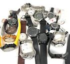 LOT OF 15 Mixed Brand Watches Parts/Repair Swiss Legend, TW Steel SWI - UNTESTED