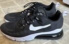 Nike Air Max 270 React Running Shoes Men US Size 12 Black CI3866-004 Barely Used