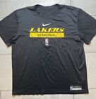 Nike NBA Los Angeles Lakers Player Issued Practice Black Shirt Size XXL #31