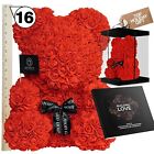 New ListingLarge 16 Inch Rose Bear | Flower Teddy Bear Gift Set | Luxury Rose Bear | Han...