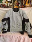 FIRST GEAR, FIRSTGEAR Gray Mesh Motorcycle Jacket   3XL With Rain Liner