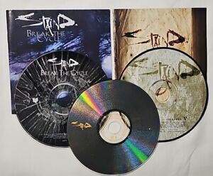 (3) Staind - CD LOT -  Break The Cycle, Chapter V - Metal, Alternative, Rock CDS