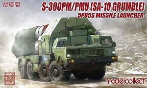 ModelCollect 1/72 UA-72045 S-300PM/PMU (SA-10 Grumble) 5P85S Missile Launcher