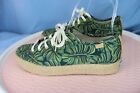 Keds x Rifle Paper Co Womens Palm Leaf Espadrille Sneakers Size 7.5
