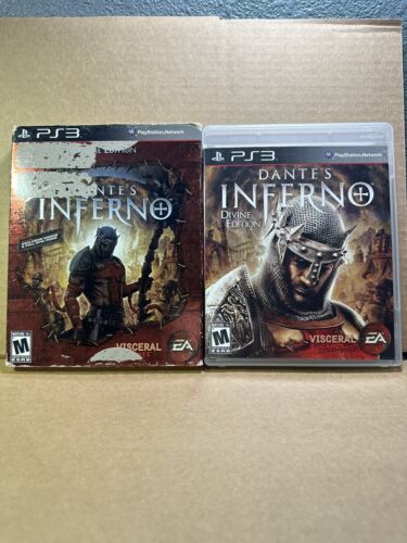 Dante's Inferno Divine Edition (Sony PlayStation 3, 2010) PS3 Complete Slipcover