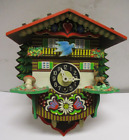 Vintage Black Forest Chalet Style Novelty Cuckoo Wind Up Clock AS IS