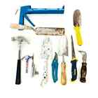11Pc Gardening Tools Kit For Home Drywall Jab Saw, Safety Floral Hammer and More