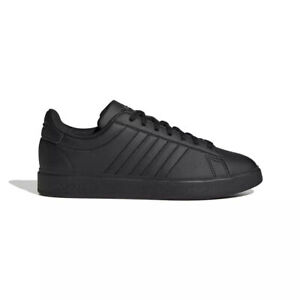 Adidas Men's Grand Court adidas 2.0 Sneaker Black Black 100% Authentic Brand New