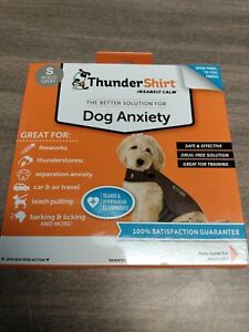 ThunderShirt Dog Anxiety Jacket Size S Solid Gray New # 1158