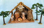 Fontanini Heirloom Nativity Set Stable Creche Set with Trees & Figures Christmas