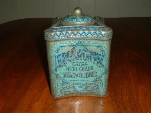 Edgeworth Extra High Grade tobacco tin vintage