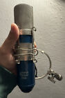 MXL 3000 Mic Microphone Clean blue With Attached Stand Piece Shown