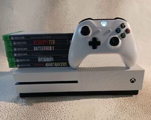 Microsoft Xbox One S Console Bundle - 1TB - 6 Complete Games - 1 Controller