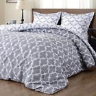 Printed King Size Comforter Set - Grey King Comforter, Soft Bedding Comforter Se