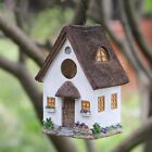 New ListingCountry Cottage Outside Hanging Resin Birdhouse With Easy Cleanout Plug