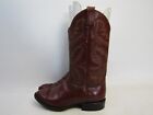 PANHANDLE SLIM Mens Size 9 D Brown Leather Cowboy Western Boots