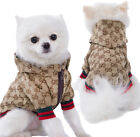 Designer Luxury Dog Pet Puppy Hoodie Sweater Jacket Dogs (Small to X-Large)