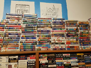 VHS $5 ea or 8/$15or 14/$20 HUGE LOT DISNEY CLAMSHELL MOVIES MANY TITLES