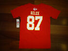 Kids Travis Kelce Kansas City Chiefs Short Sleeve Name & Number Player T-Shirt
