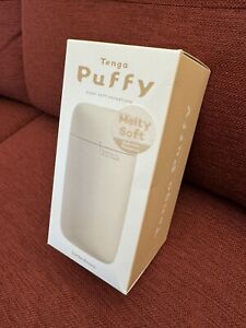 TENGA Puffy Latte Brown Soft Touch Male Reusable Masturbator/ Stroker NIB NWT