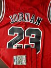 New Listing*MICHAEL JORDAN #23 CHICAGO BULLS SIGNED RED HOME JERSEY HOLOGRAM AUTHENTICATED*