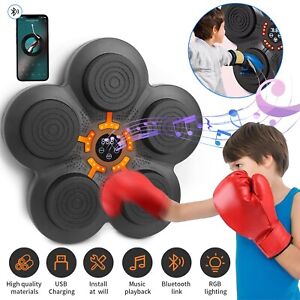 Smart Music Boxing Target Bluetooth LED Light Sandbag Reaction Training Exercise
