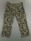 Levis Pants Mens 40x27 Green Camouflage Ace Cargo White Tab Relaxed Y2K Skater