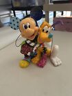 Disney Britto Mickey Mouse & Pluto Figurine - Pluto 90th Anniversary 8.1
