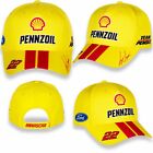 Joey Logano 2022 Checkered Flag Sports #22 Shell/Pennzoil Uniform Hat FREE SHIP