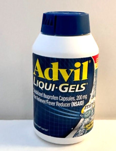 Advil Liqui-Gels Pain &Fever Reducer 200 Ct MINIS  SLIGHT.DMG.BTL. EXP: 09/2025