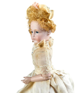New ListingAntique Reproduction French Fashion Bisque Doll 8.5