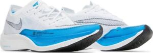 Nike ZoomX Vaporfly Next% White Blue Black CU4111-102 Mens Sz 6/Wmns Sz 7.5