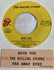 Rolling Stones 45 Miss You / Far Away Eyes NEW reissue unplayed