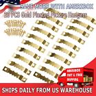 20x Sawtooth Picture Frame Wall Hangers Hardware Hanging Set with 40 Screws