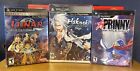 Lot Of PSP Games. Lunar, Hakuoki & Prinny. All Complete. Please Read!