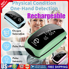 Rechargeable Finger Pulse Oximeter Blood Oxygen SpO2 Monitor Heart Rate OLED USA