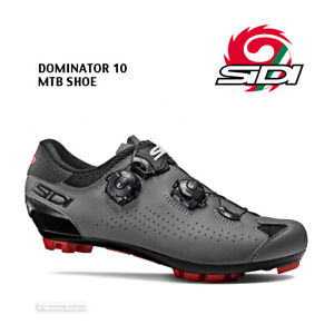NEW Sidi DOMINATOR 10 Mountain Bike MTB Shoes : BLACK/GREY