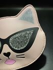 Betsy Johnson cute cat wristlet purse Sunglasses Glitter Luv Betsy  zipper