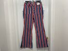 😍✅New/ Tags✅Womens ✅Wrangler High Rise Fierce Flare ✅Striped Jeans ✅Size 12x32