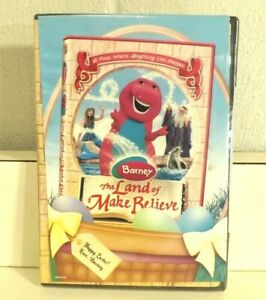 Barney Land of Make Believe (Easter Packaging) Childrens DVD Sealed