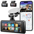 AZDOME 3Channel 4K/2+1K Dash Cam WiFi GPS Night Vision Camera 4