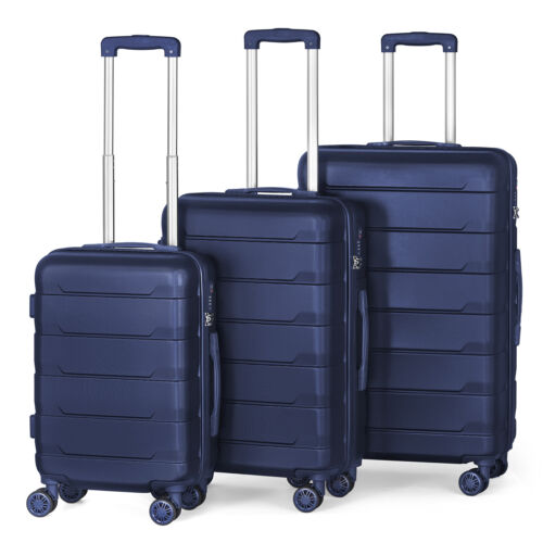 Luggage 3 Piece Set Suitcase Spinner Hardshell Lightweight TSA Lock 20
